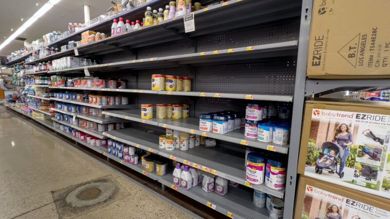 Baby formula on store shelves | Mark Reinstein/ZUMAPRESS/Newscom