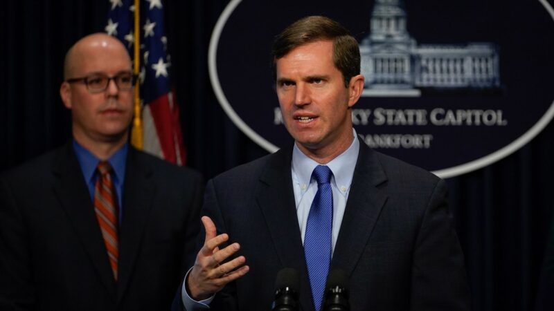 Kentucky Gov. Andy Beshear | Bryan Woolston/ZUMA Press/Newscom