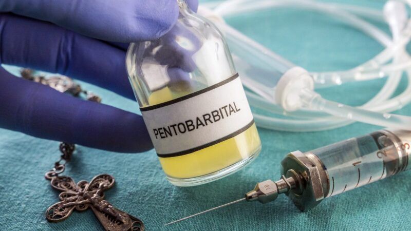 Vial of pentobarbital