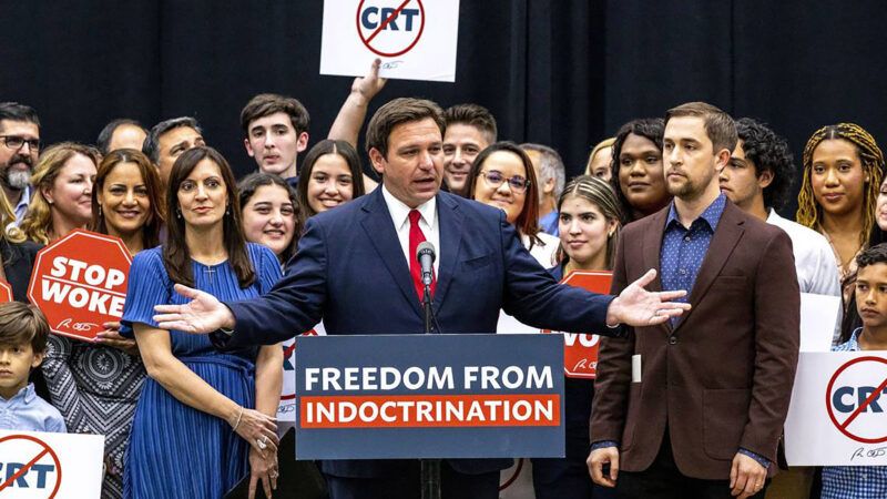 DeSantis speaks about indoctrination