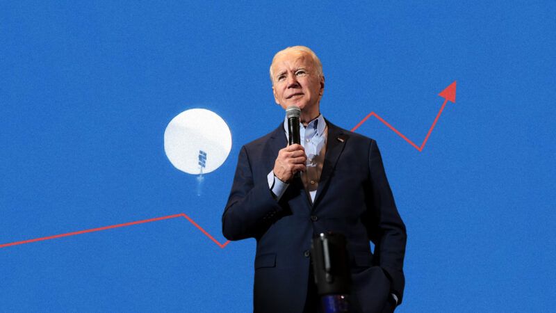 Inflation balloon Biden administration prices groceries rent gasoline core inflation consumer price index | Illustration: Lex Villena; Gage Skidmore