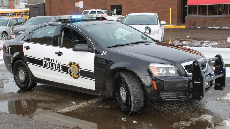 Louisville Police car