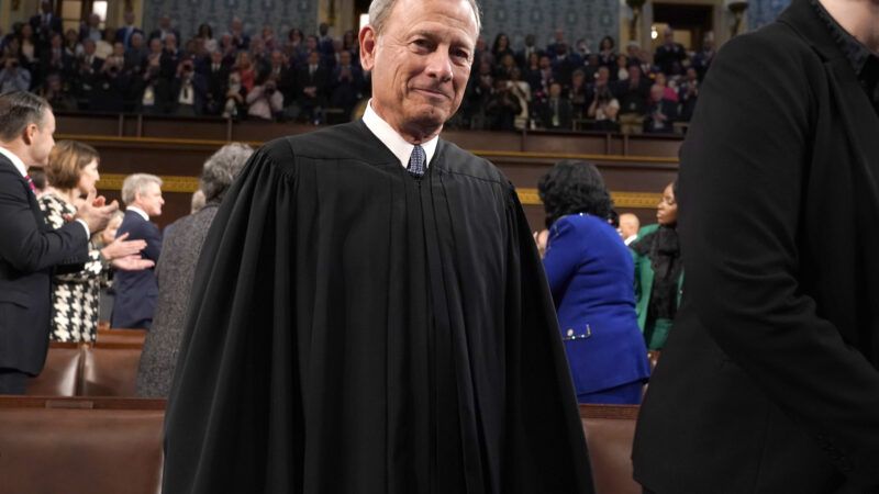 Supreme Court Chief Justice John Roberts Joe Biden Student Loan Cancellation | Jacqueline Martin - Pool via CNP/Newscom