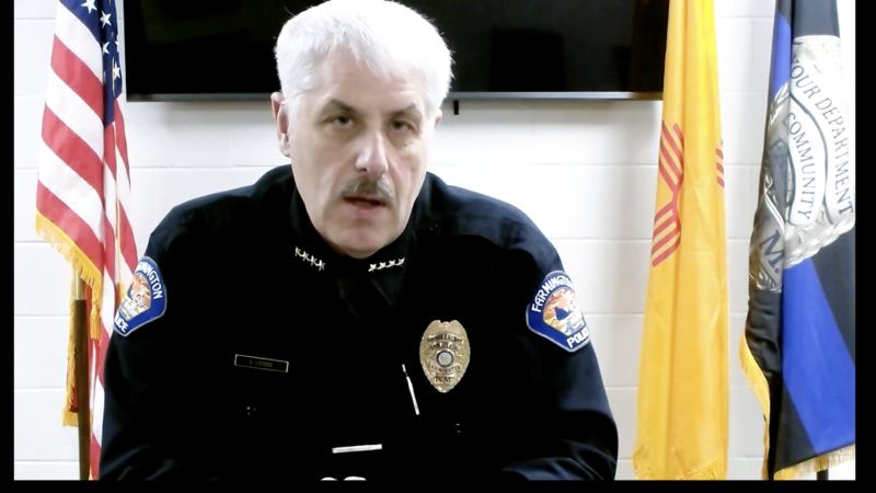 Farmington Police Chief Steve Hebbe