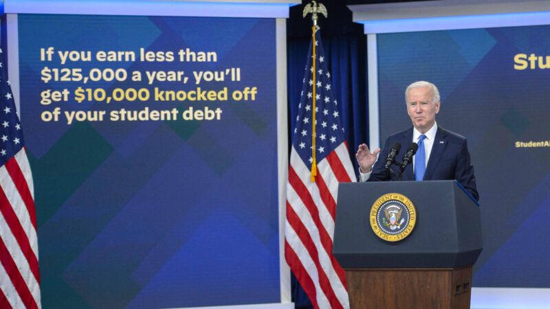 Joe Biden student loans student debt college debt loan forgiveness