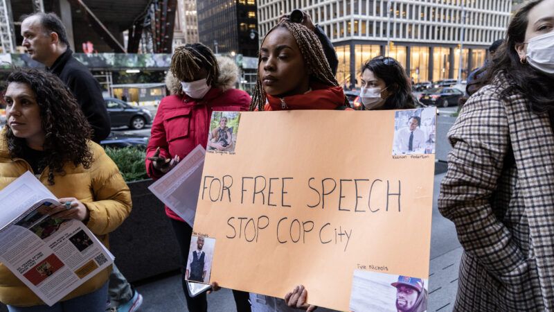 NYC protest of Atlanta "cop city" plans, shootings, and arrest | Lev Radin/ZUMAPRESS/Newscom