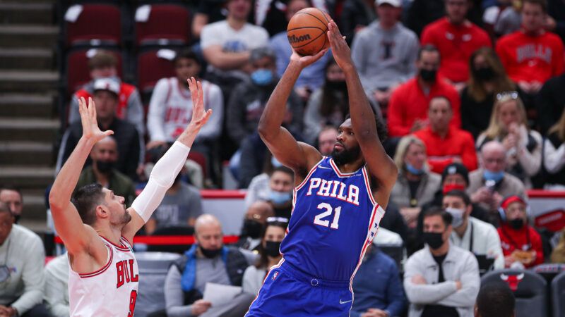 PICS) Joel Embiid Brings His 2 Year Old Son on Court After Sixers Win!