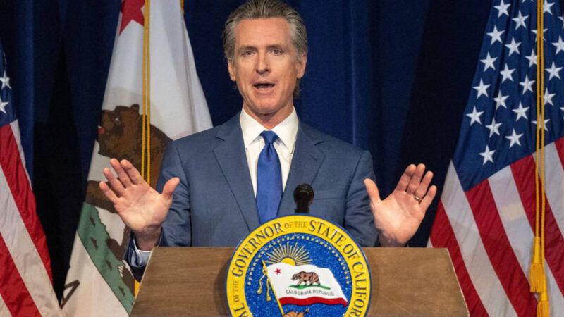 Gavin Newsom wants to "permanently enshrine" gun control in the U.S. Constitution.