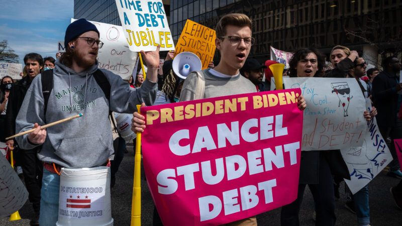 Student loan protest | Alejandro Alvarez/Sipa USA/Newscom