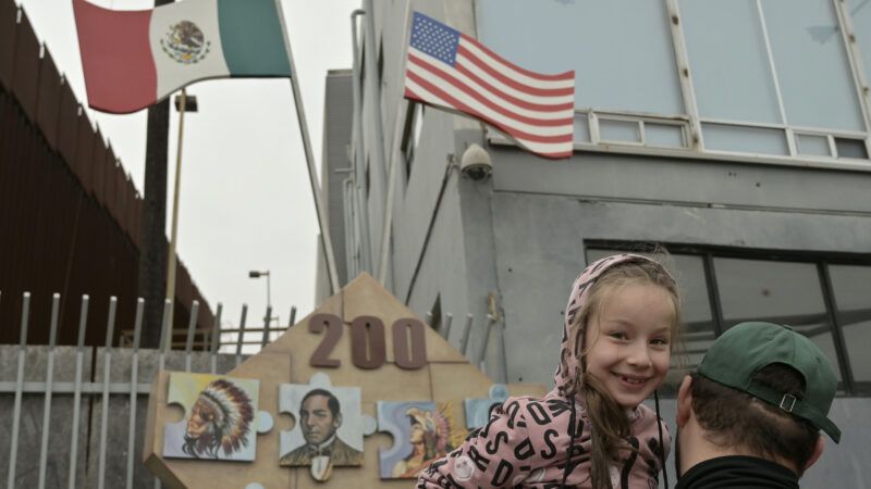 migrants camping outside the Tijuana-San Ysidro Port of Entry | Carlos A. Moreno/ZUMAPRESS/Newscom