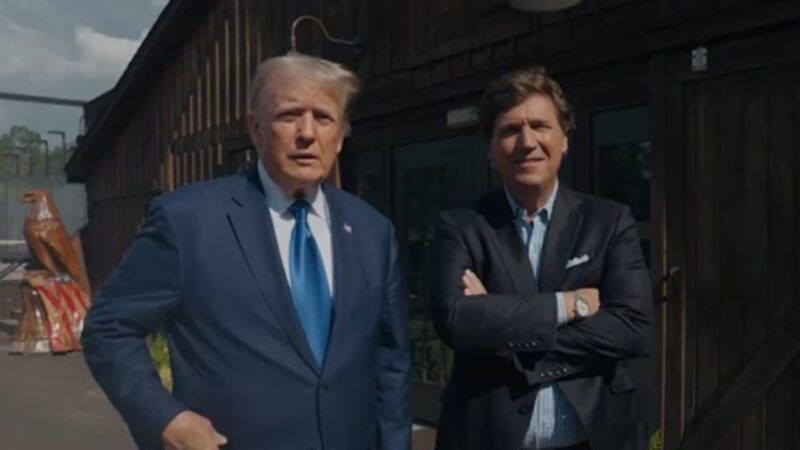 Donald Trump and Tucker Clarson | Tucker Carlson/Twitter