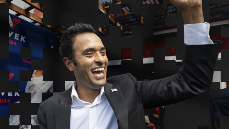 Former 2024 GOP presidential contender Vivek Ramaswamy | Rick Friedman/Polaris/Newscom