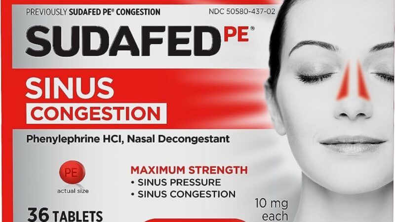 Legal restrictions on pseudoephedrine have driven consumers toward ineffective alternatives. | Amazon