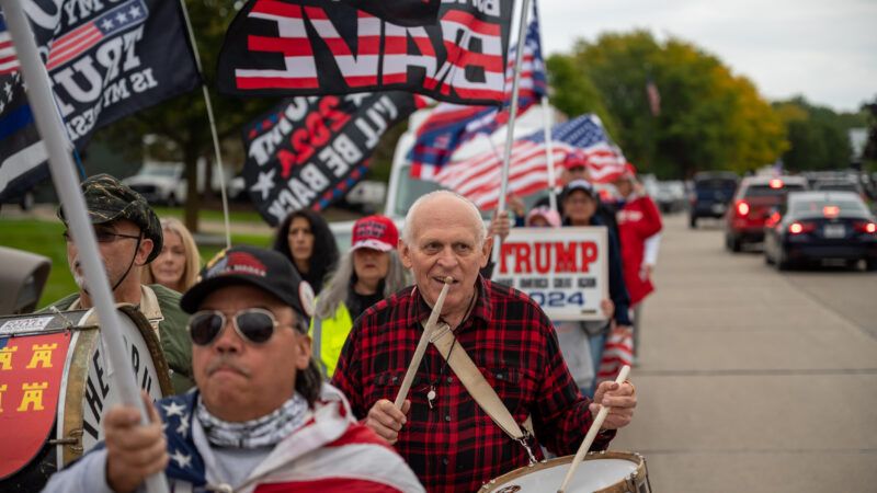 Michigan Trump fans | Matthew Rodier/Sipa USA/Newscom