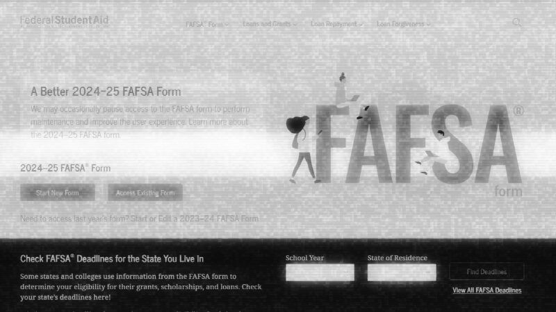 FAFSA form | Illustration: Lex Villena; Department of Education