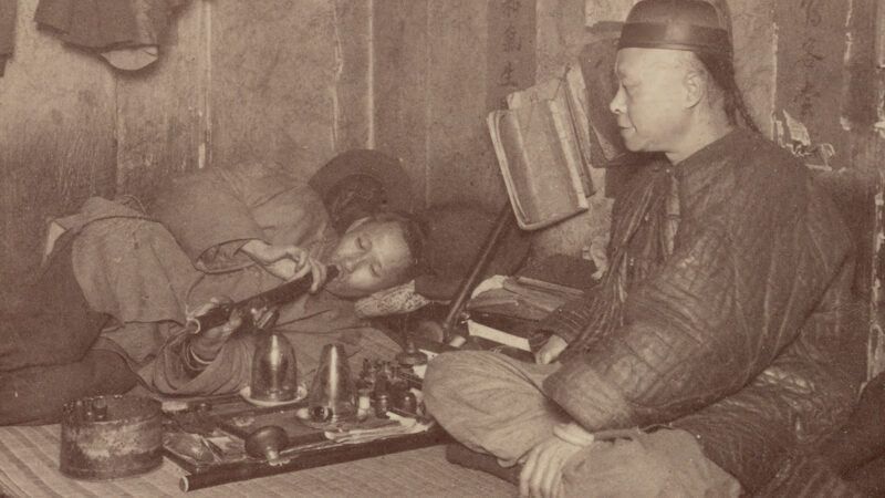 opium | Photo: An opium den in Chinatown, San Francisco, California, in 1898; REASON 31 Strohmeyer & Wyman/Library of Congress