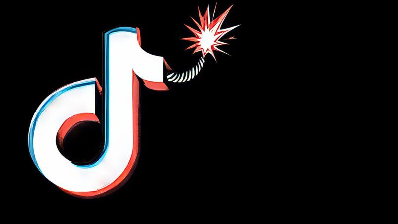 An illustration of the TikTok logo with an ignited fuse | Illustration: Joanna Andreasson