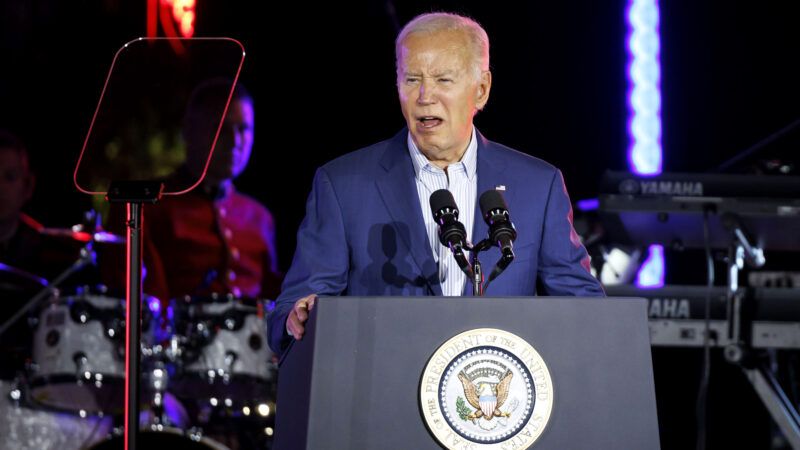 President Joe Biden is seen speaking at the White House | Ting Shen - via CNP/Polaris/Newscom
