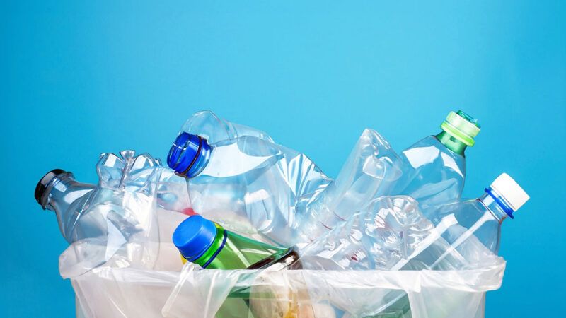 A photo of empty plastic bottles filling a recycling bin | Photo: Makhbubakhon Ismatova/iStock