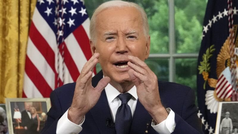 President Joe Biden delivers a speech from the White House | Sipa USA/Newscom