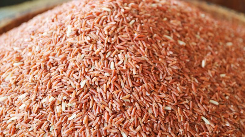 A pile of red rice | Coconutdreams | Dreamstime.com