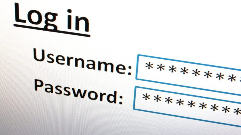 Website login page with username and password entries blanked out. | Gunnar3000 | Dreamstime.com