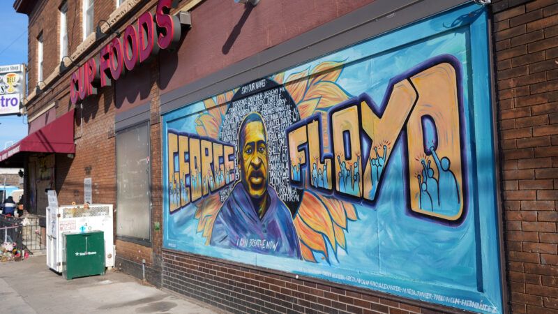 A mural of George Floyd outside of Cup Foods in Minneapolis | Image of Sport/Newscom