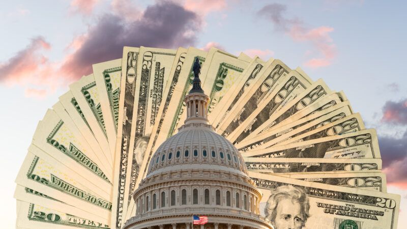 The U.S. Capitol is seen surrounded by money | Photo 180552136 © Steveheap | Dreamstime.com