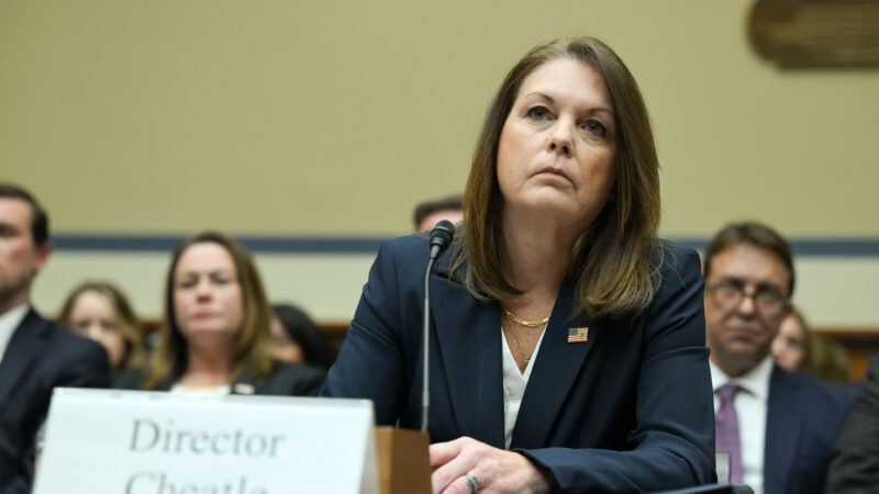 Secret Service Director Kimberly Cheatle testifies in front of the House Oversight Committee | Annabelle Gordon/ZUMAPRESS/Newscom