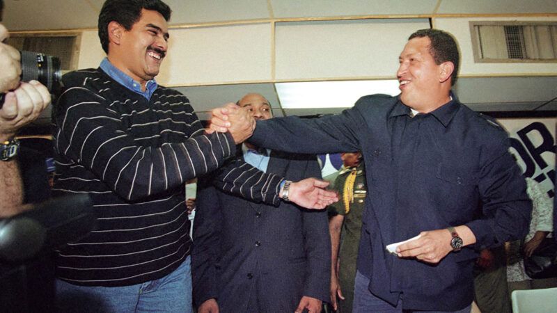 Hugo Chávez and Nicólas Maduro | Venezuelan Government Photo