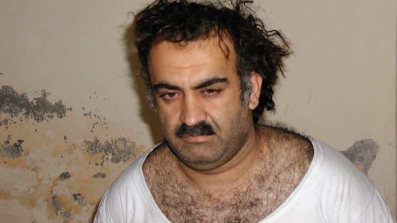 Khalid Sheikh Mohammed upon his capture in March 2003. | Central Intelligence Agency