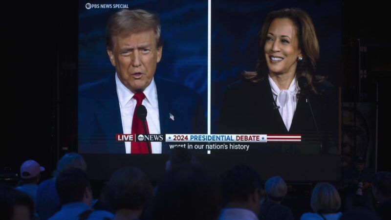 Donald Trump and Kamala Harris during the presidential debate |  Brian Cahn/ZUMAPRESS/Newscom