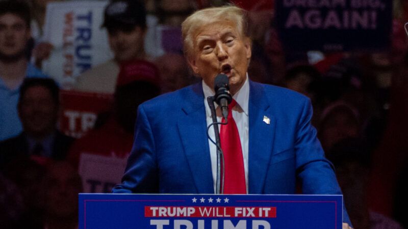 Donald Trump speaks at Madison Square Garden |  Jen Golbeck/Zuma Press/Newscom