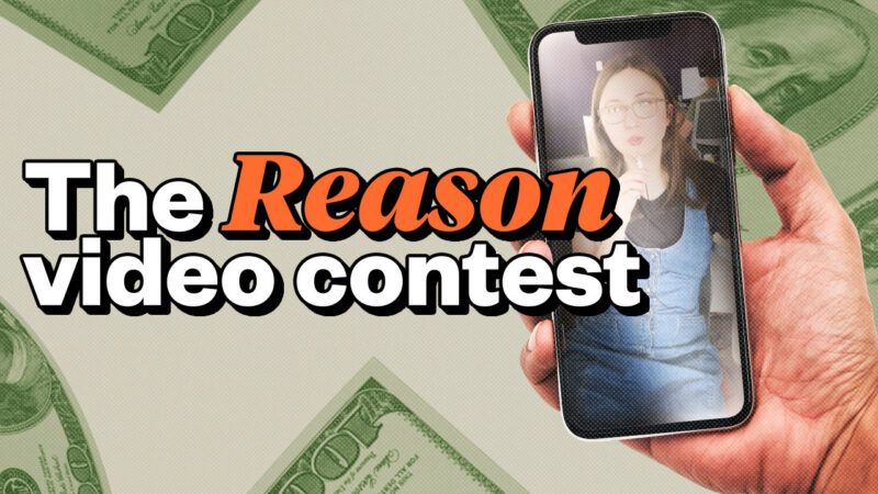 A cell phone playing a TikTok video and text reading "The Reason video contest" | Lex Villena