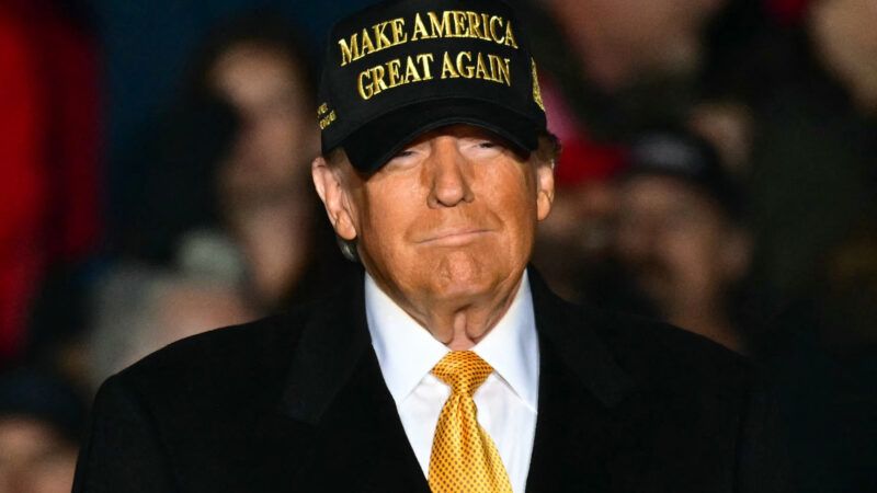 President-elect Donald Trump wearing a "Make America Great Again" hat | Jim Watson/GDA Photo Service/Newscom