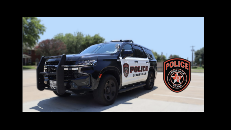 Texas police car | Lewisville Police Department/Facebook