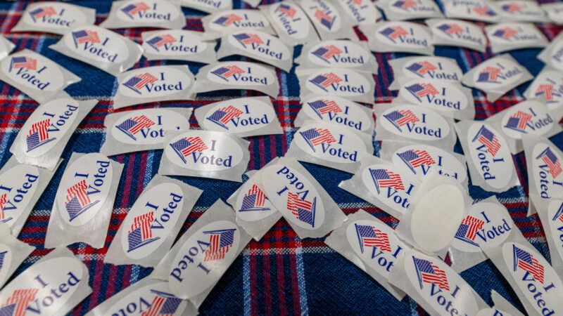 A bunch of "I voted" stickers |  Aimee Dilger/ZUMAPRESS/Newscom