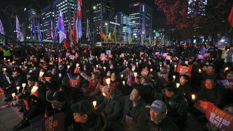 Protest in South Korea | Kyodo/Newscom