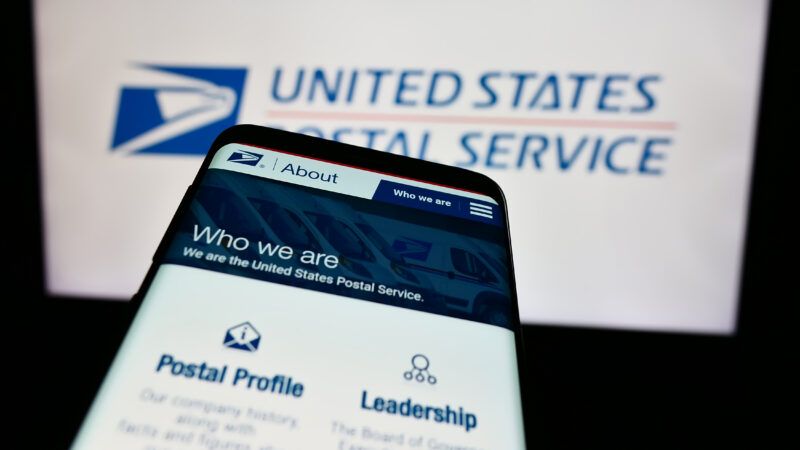 U.S. Postal Service website and logo | Timon Schneider/ZUMAPRESS/Newscom