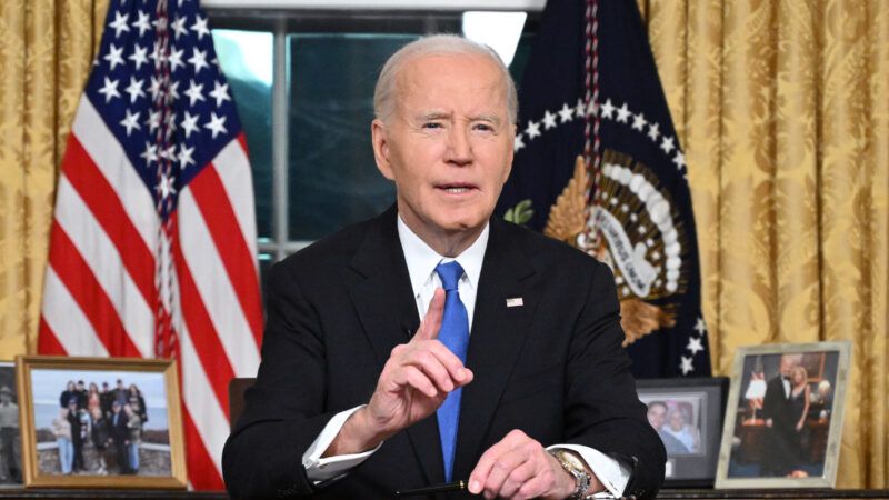 Joe Biden sits in behind his desk in the Oval Office | Mandel Ngan - via CNP/Polaris/Newscom