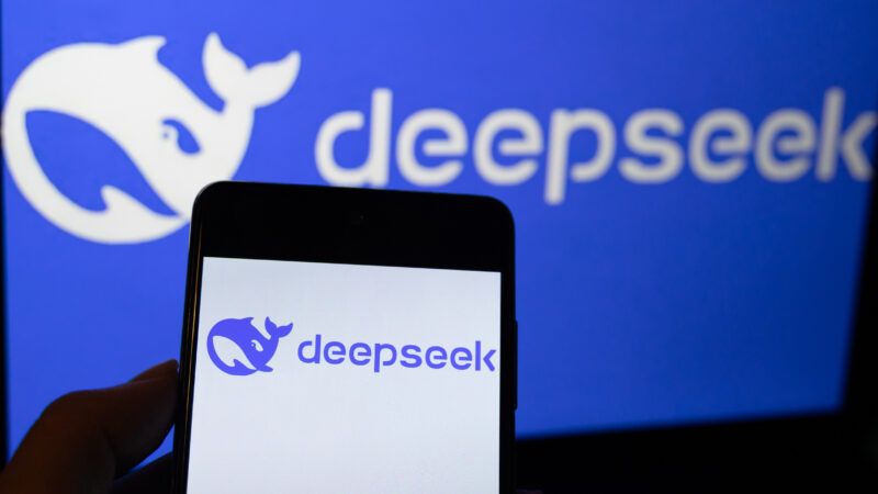 DeepSeek logo | Kristian Tuxen Ladegaard Berg / SOPA Images/Sipa USA/Newscom