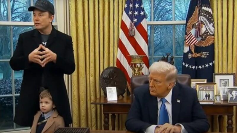 Elon Musk and Donald Trump in the Oval Office | White House