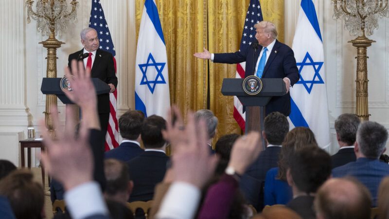 President Donald Trump and Israeli Prime Minister Benjamin Natanyahu | Chris Kleponis - CNP/Polaris/Newscom