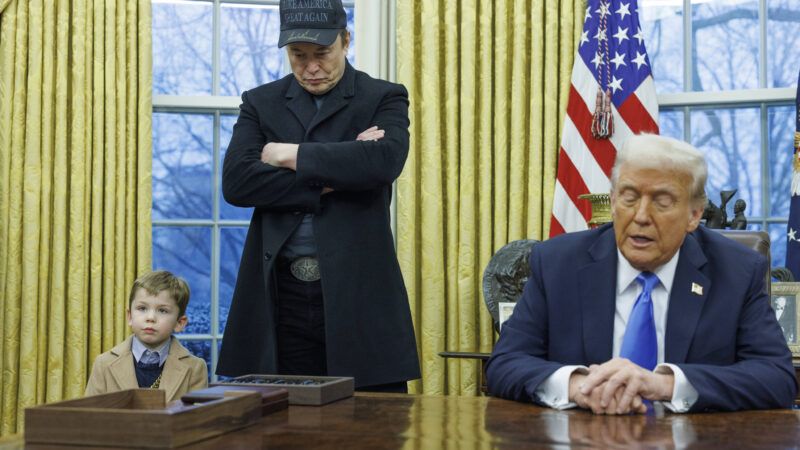 Elon Musk and Donald Trump in the Oval Office | CNP/AdMedia/Newscom