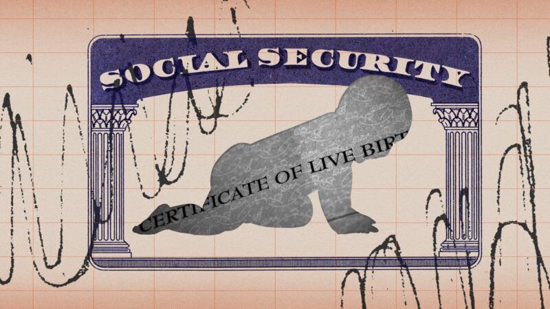 Baby social security card | Illustration: Lex Villena; Alexander Oganezov,  BrightonGranny | Dreamstime.com