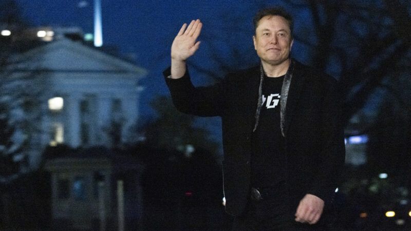 Elon Musk waving | CNP/AdMedia/Newscom