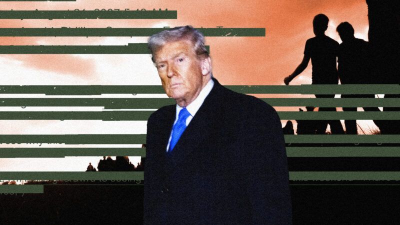 Donald Trump in front of censored text and a group of people walking | CNP/AdMedia/SIPA/Newscom, Jiri Kratochvi