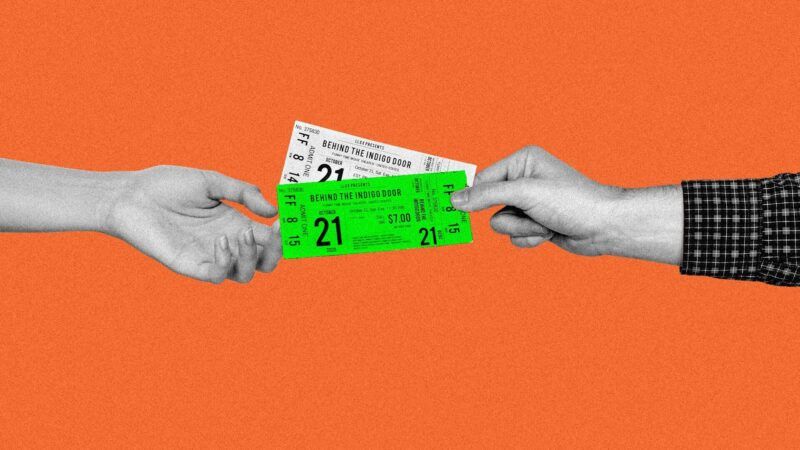 Illustration of tickets exchanging hands | Illustration: Eddie Marshall | Rawpixelimages | Yuriyzhuravov | Dreamstime.com
