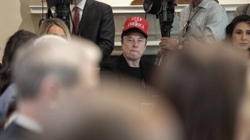 Elon Musk at a Cabinet meeting | CNP/AdMedia/Sipa/Newscom