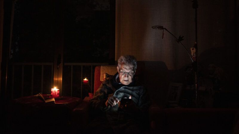 An old man sits in a chair in a dimly lit room | Abaca Press/Europa Press/Abaca/Sipa USA/Newscom